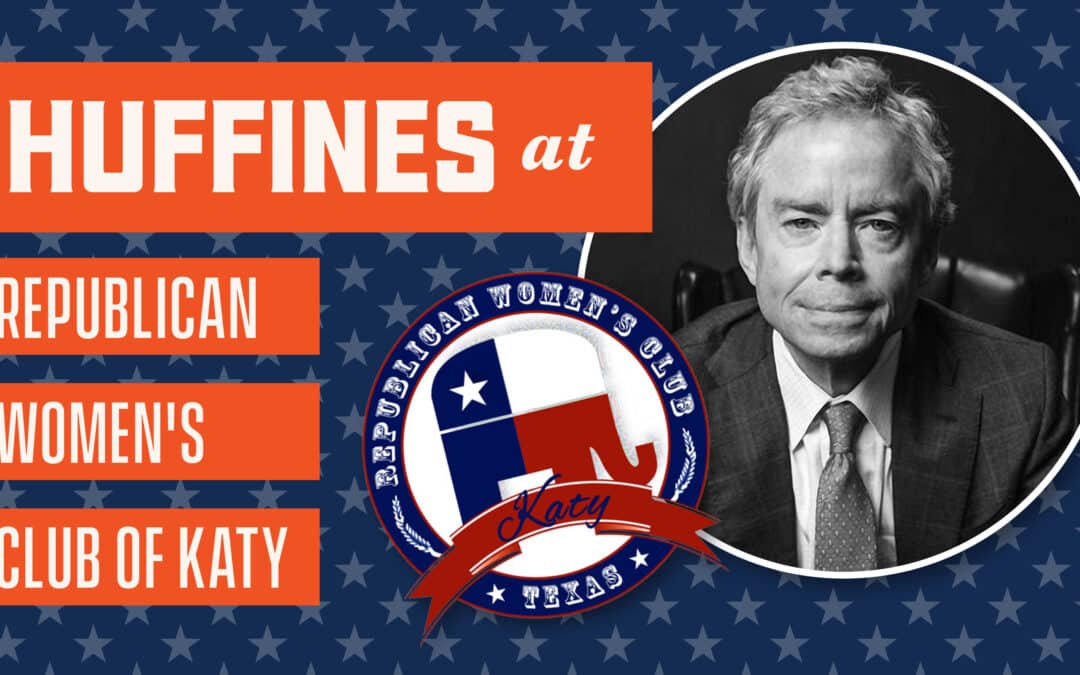 Huffines at Republican Women’s Club of Katy