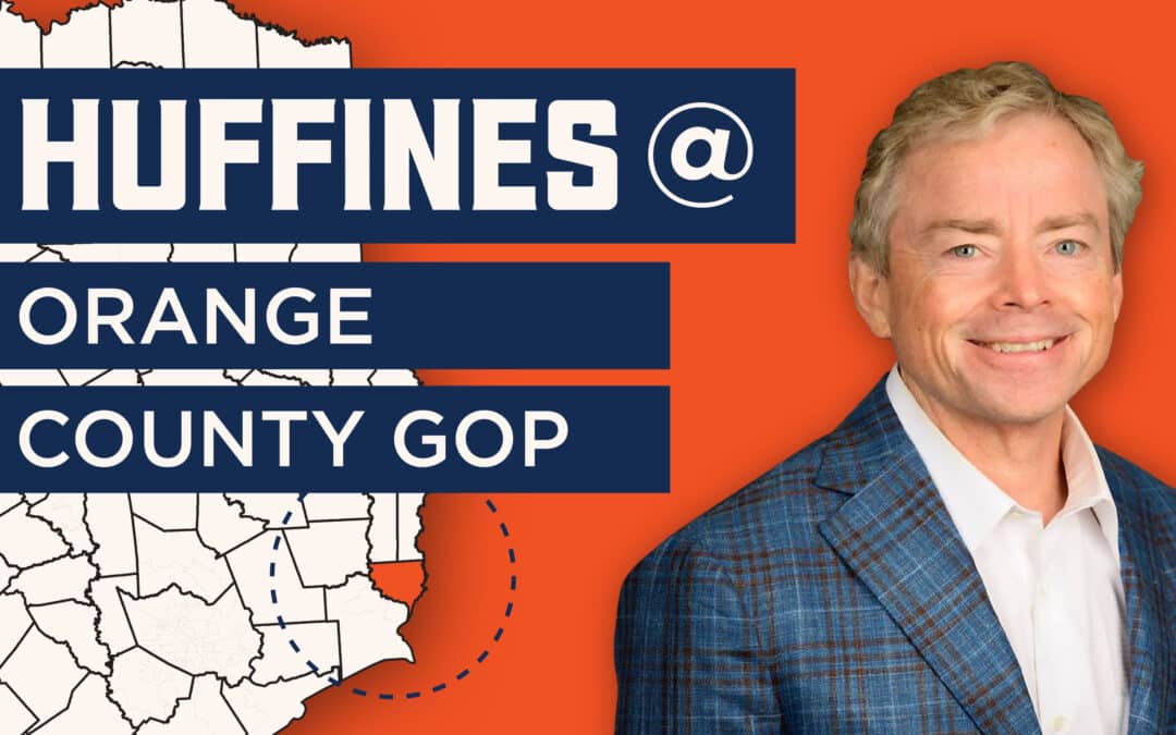 Huffines at Orange County GOP