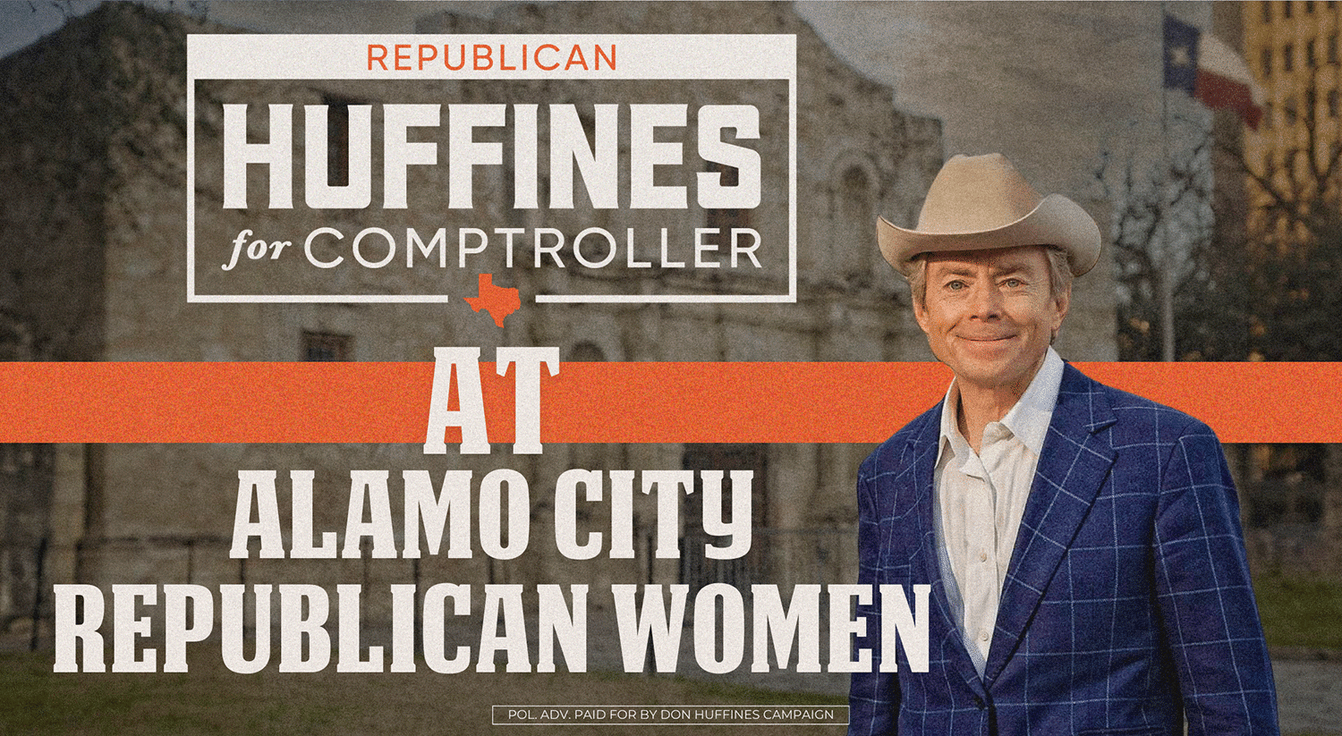 Huffines at Alamo City Republican Women