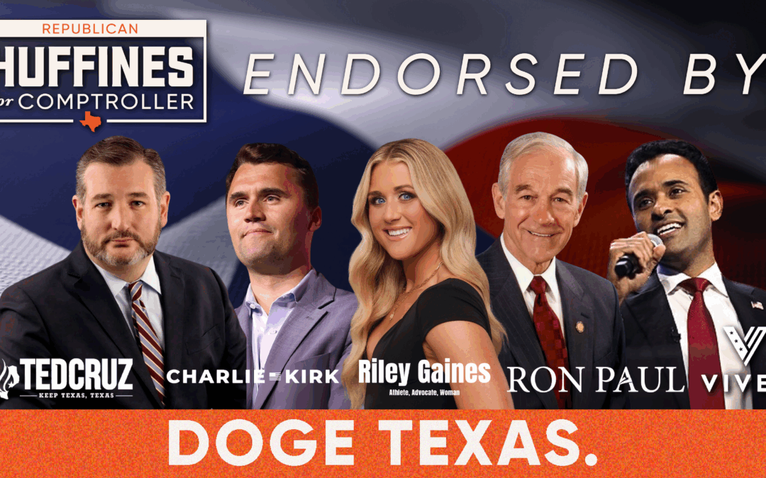 Storm of Endorsements for Don Huffines