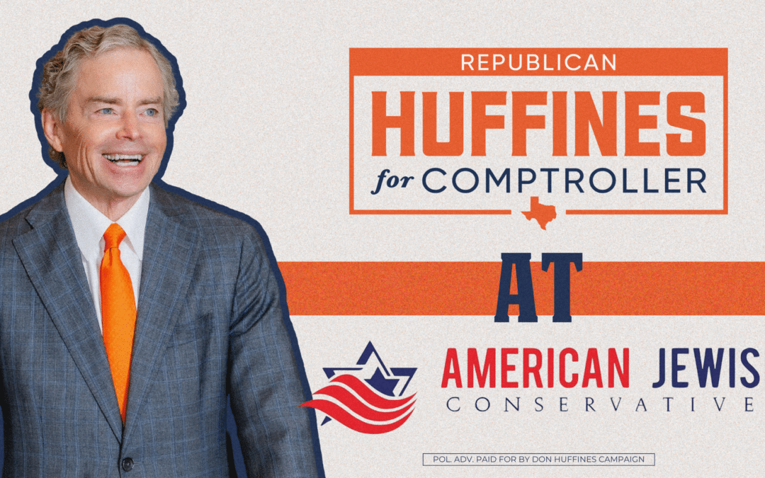 Huffines at American Jewish Conservatives