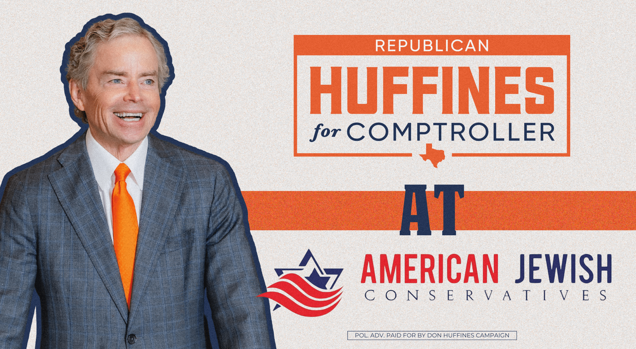 Huffines at American Jewish Conservatives