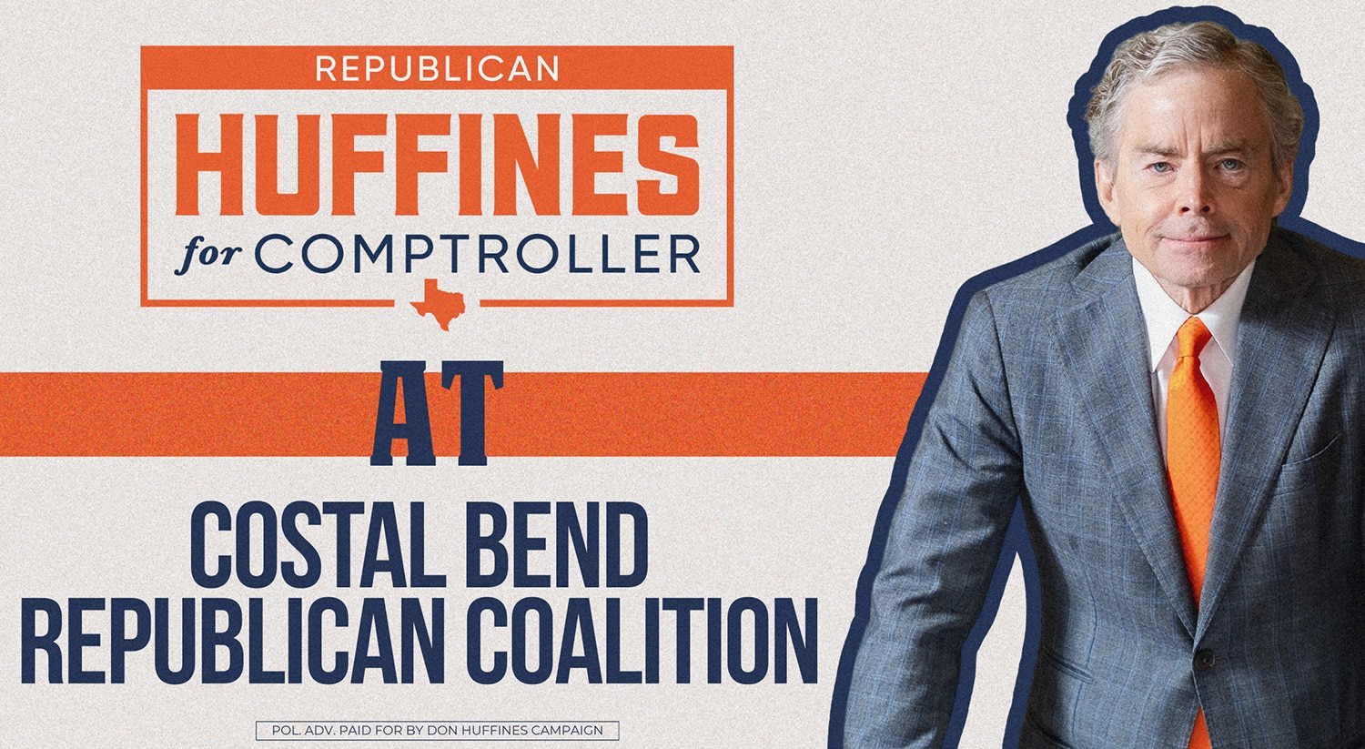 Huffines at Coastal Bend Republican Coalition