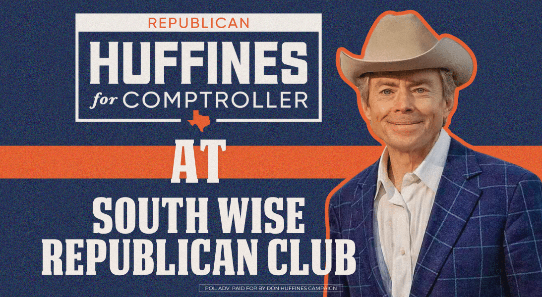 Huffines at South Wise Republican Club