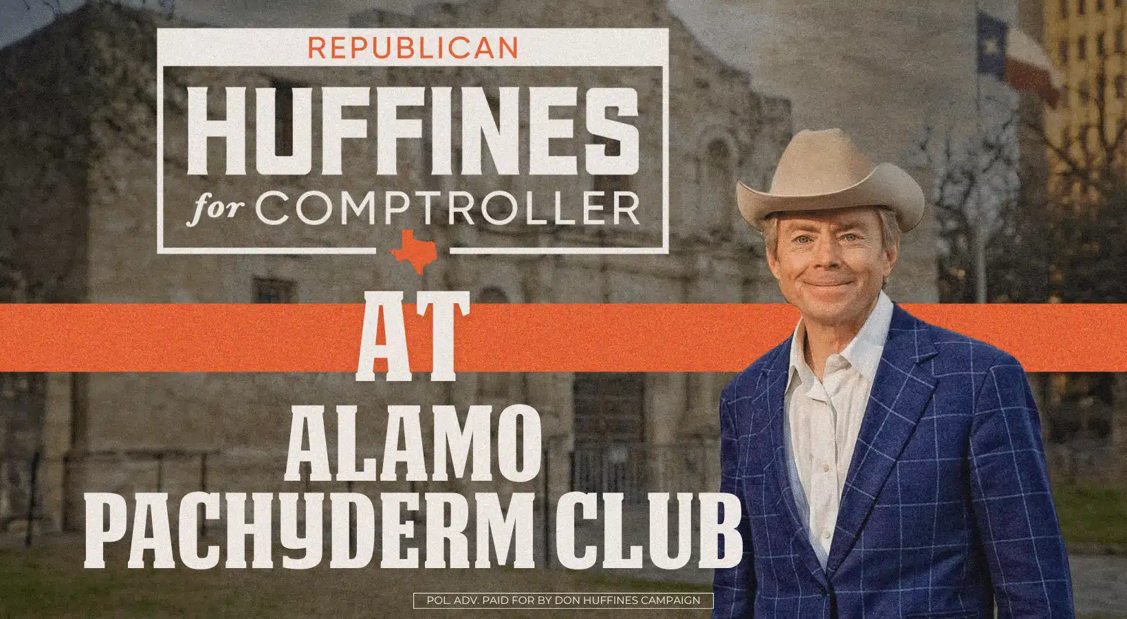 Huffines at Alamo Pachyderm Club