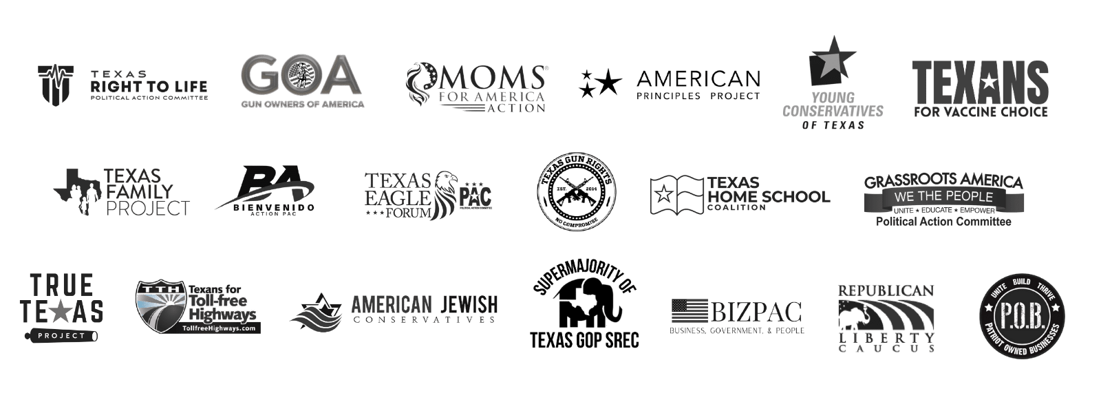 Don Huffines Endorsements