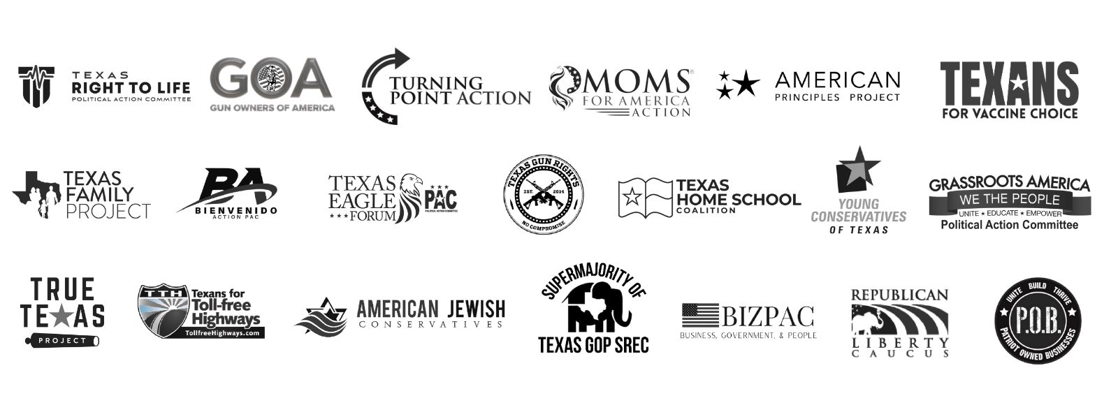 Don Huffines Endorsements