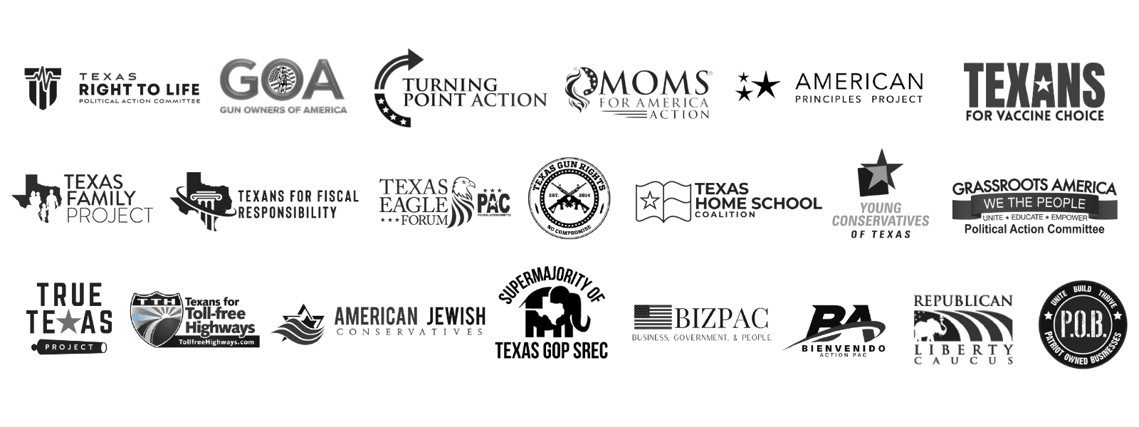 Don Huffines Endorsements