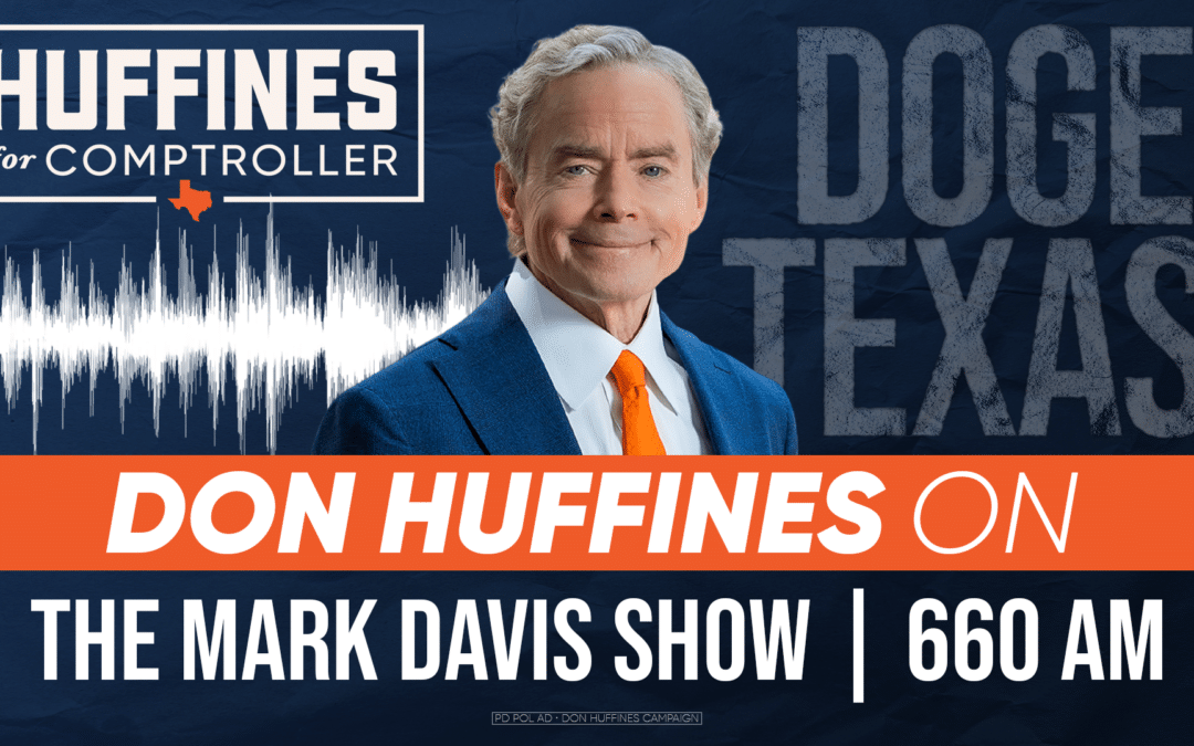 Huffines on The Mark Davis Show 660AM