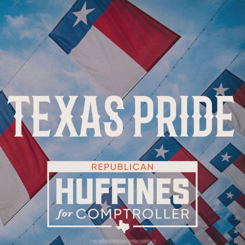 Image for the Tweet beginning: Nothing matches the Texas spirit